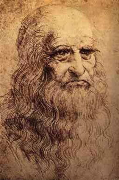Possible self portratit of Leonardo