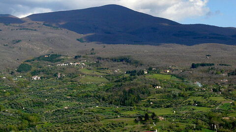 View of mount Amiata