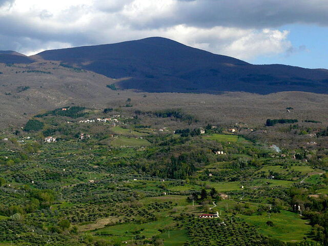 View of mount Amiata