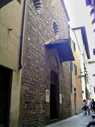 Santa margherita church in florence