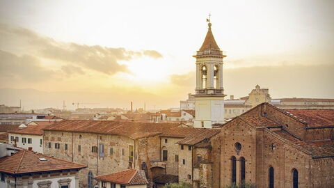 Sunset over Prato