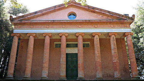 Facade of Tempio di Minerva Medica, Montefoscoli