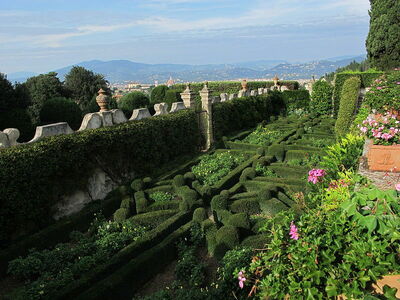 Secret Garden in Villa Capponi