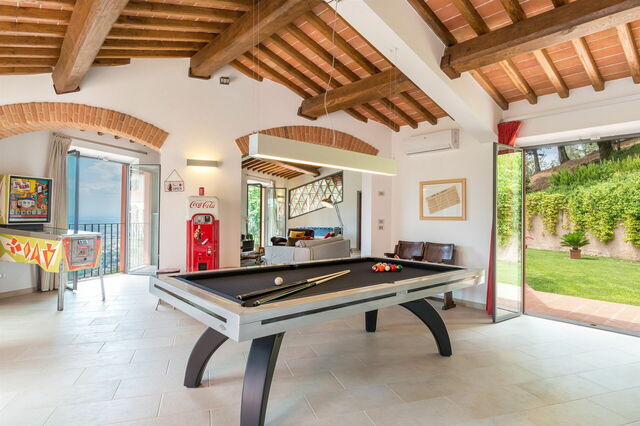 Villa Vico, living room