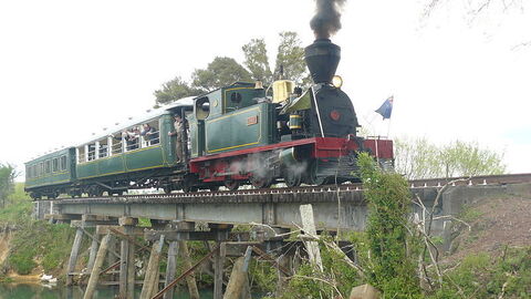example of vintage train