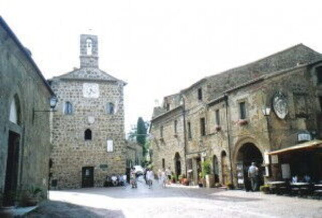 View of Sovana
