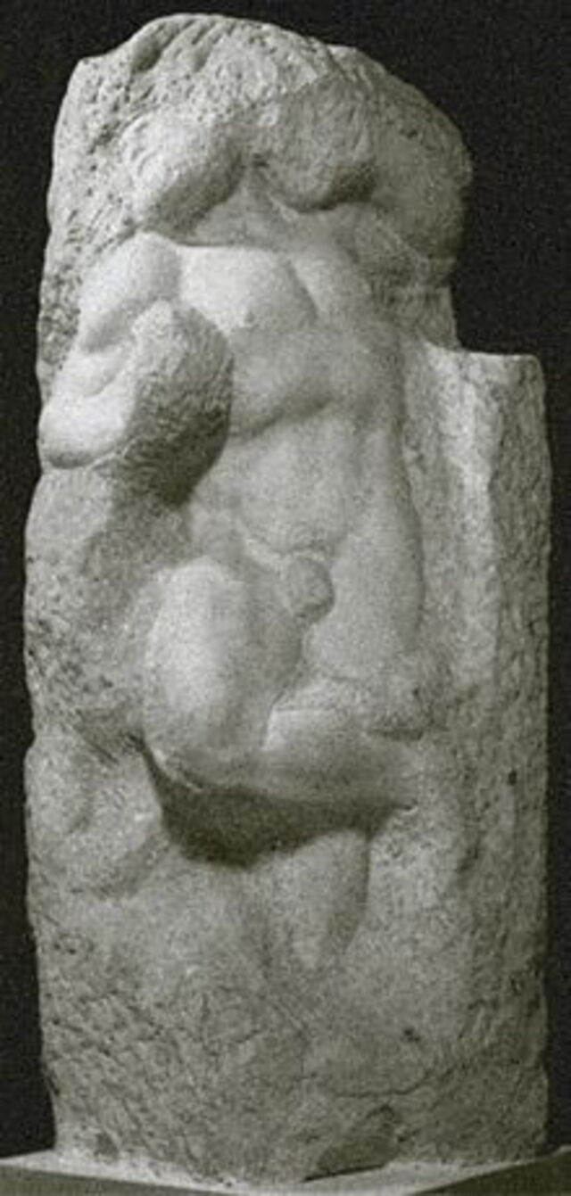 michelangelo's 'Prisoners' statue