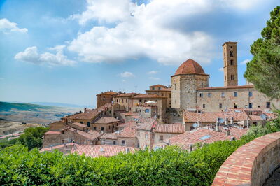 Cityscape of Volterra