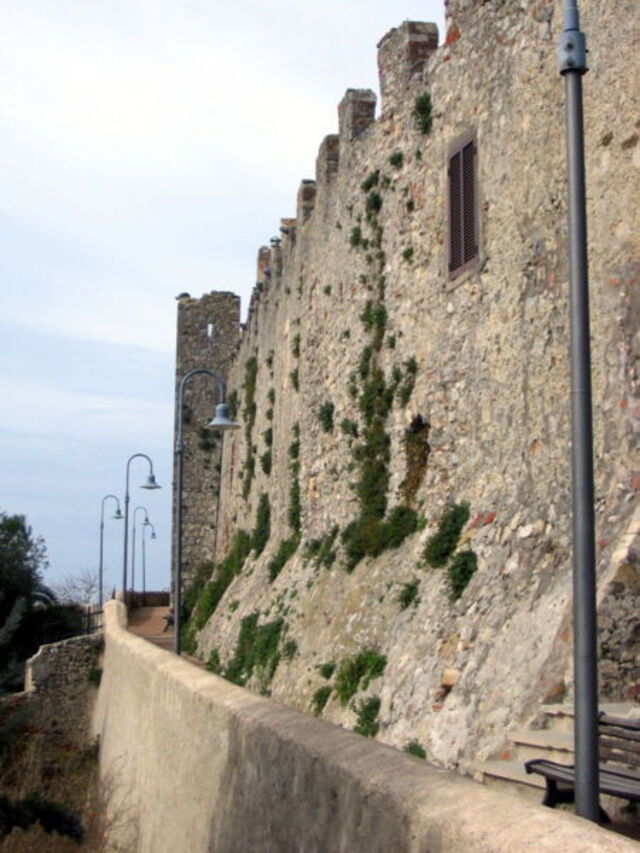 medieval walls of capalbio