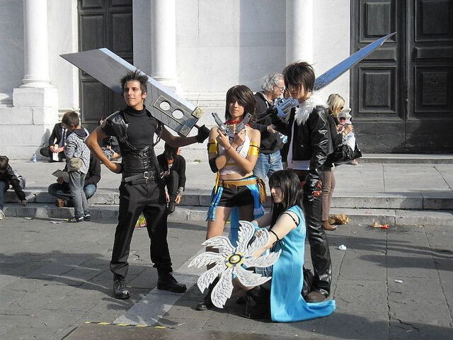 Final Fantasy Cosplay at Lucca Comics