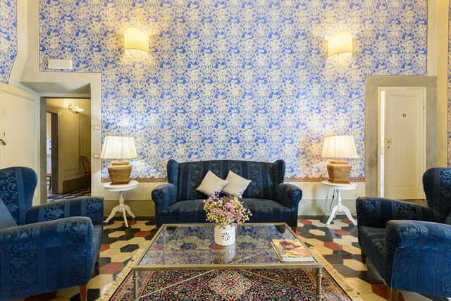 Villa Badiuzza, living room