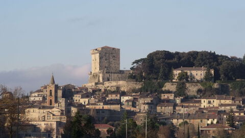 Skyline of Sarteano