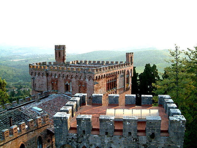 Castello di Brolio, view