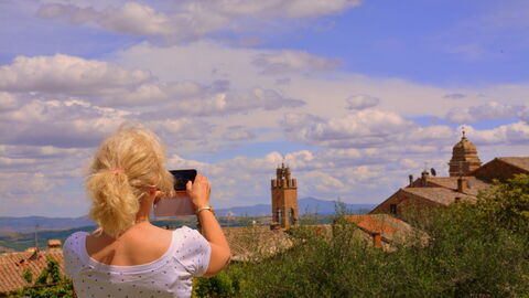 Enjoying Montalcino