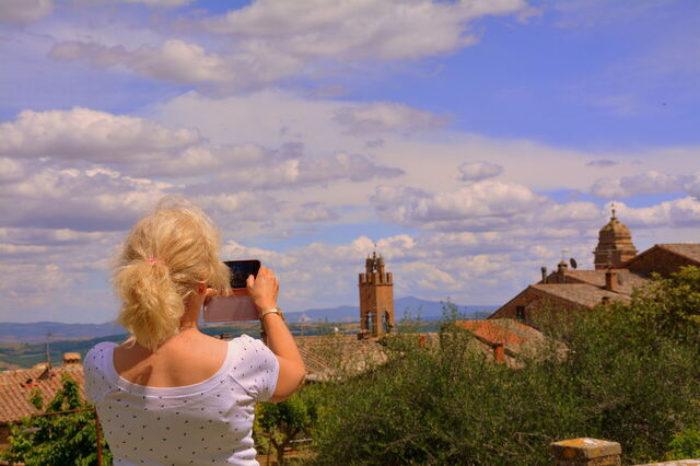Enjoying Montalcino