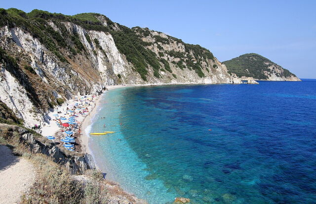 Sansone beach, panorama
