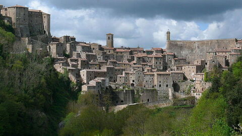 Sorano town