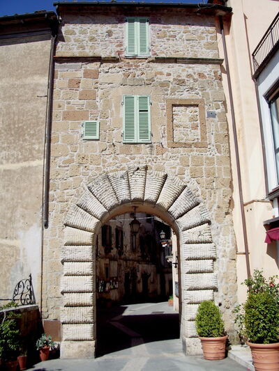 Sorano's porta di sopra