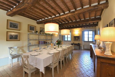 Dining room, Villa Agresto