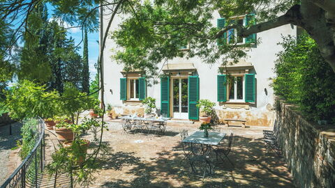 Villa Staggia, terrace