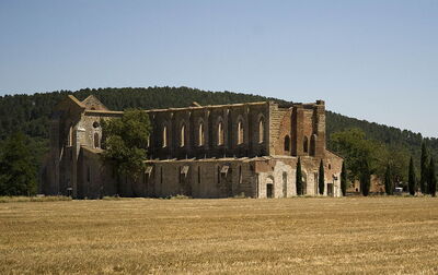 Ruins of San Galgano abbey