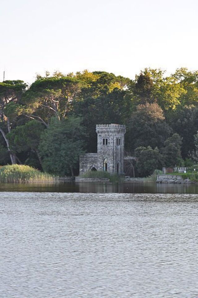 The ancient Torre del Lago