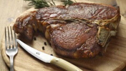 Fiorentina Steak Cooked