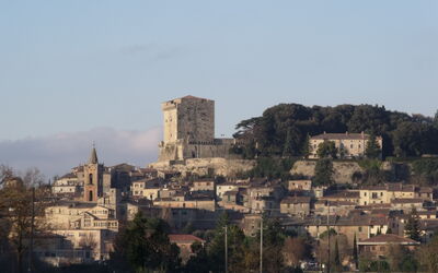 Skyline of Sarteano