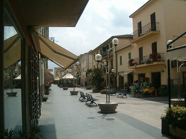 San Vincenzo town centre