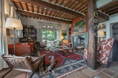 Villa Marlia, living room