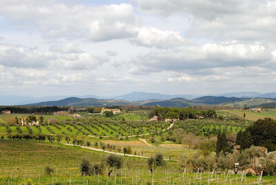 Valley in Tuscany
