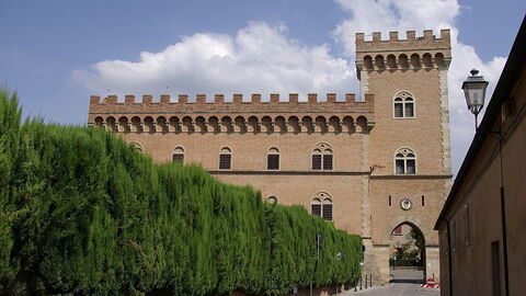 The castle of Bolgheri