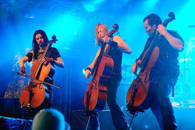 Artists playing
