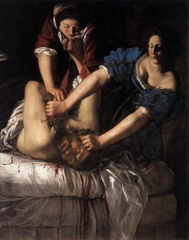 Judith Beheading Holofernes, Artemisia Gentileschi