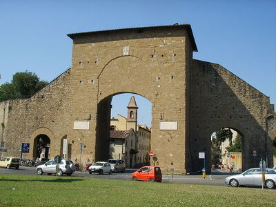 View of Porta Romana