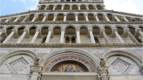 Exterior of Pisa cathedral