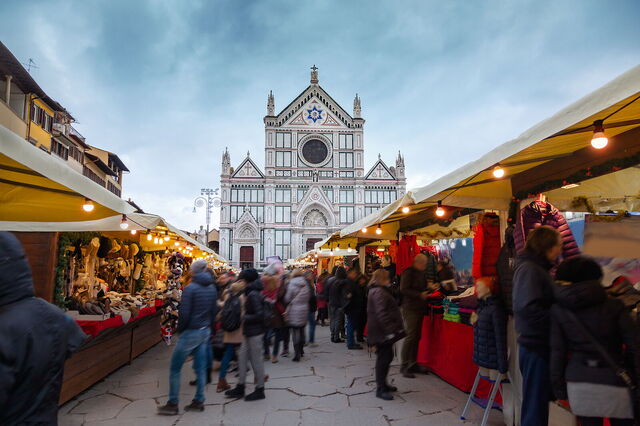 Christmas Market, Santa Croce