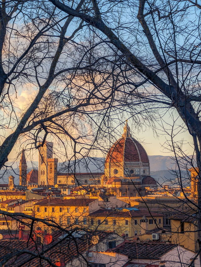 Starkly lovely Florence in winter