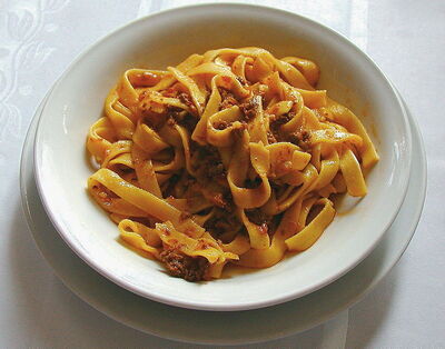 Pappardelle pasta