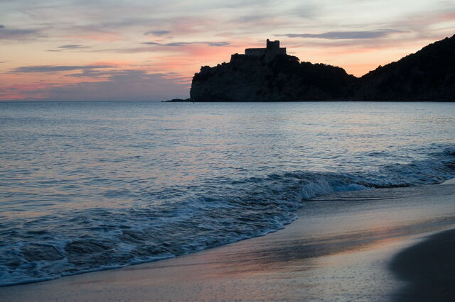 A beach in the Maremma Regional Park