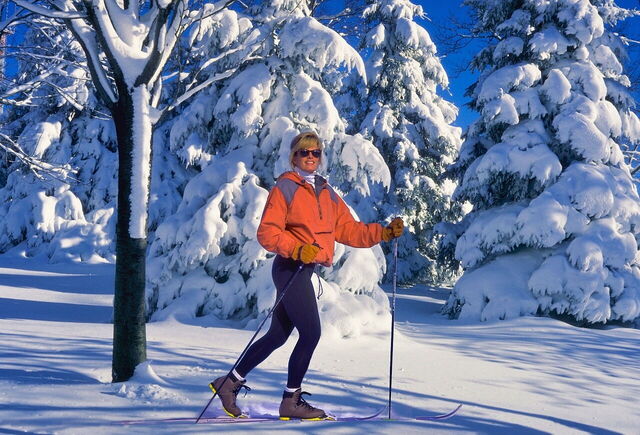 Skiing