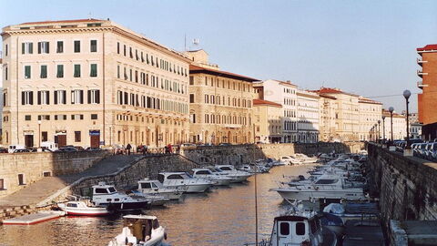 Harbour in Livorno
