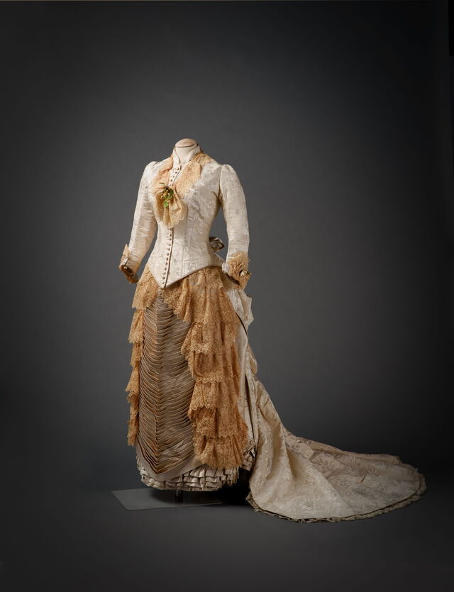 19th century wedding dress