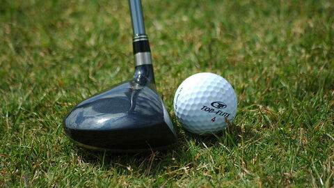 Golf close up