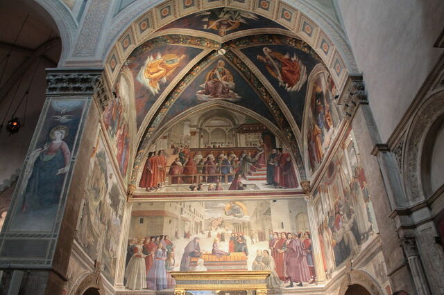 Strozzi Chapel, Santa Trinita