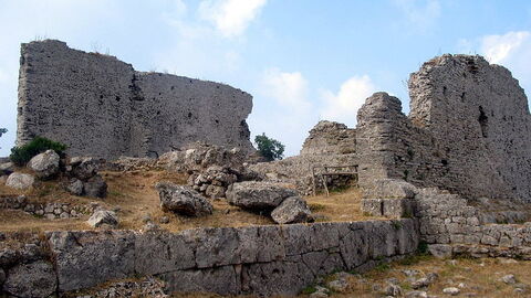 Ruins of Cosa's Capitolium