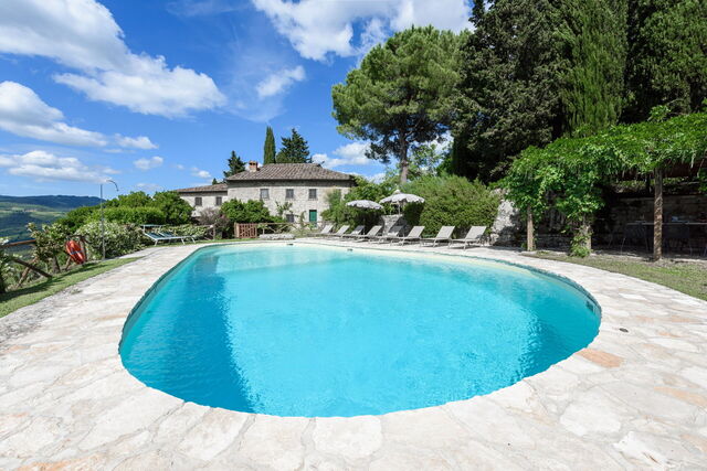 Villa Poggio La Croce, pool