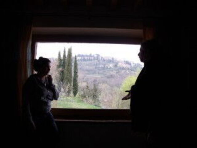 Window on Montepulciano