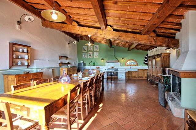 A living space at Villa Cona