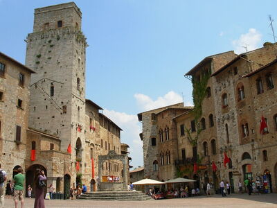 San Gimignano, centre